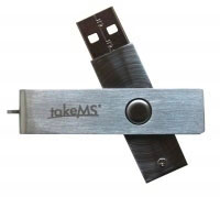 Takems MEM-Drive Mini Metal 2GB (TMS2GUMIM1R05)